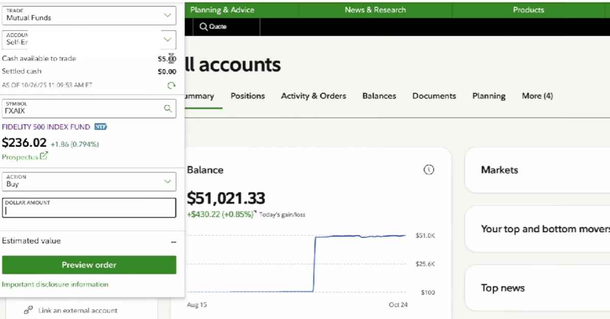 Invest in Index Funds