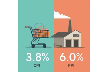 CPI at 3.8%, PPI at 6%